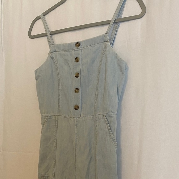 Old Navy Light Blue Denim Jumpsuit - Picture 3 of 5